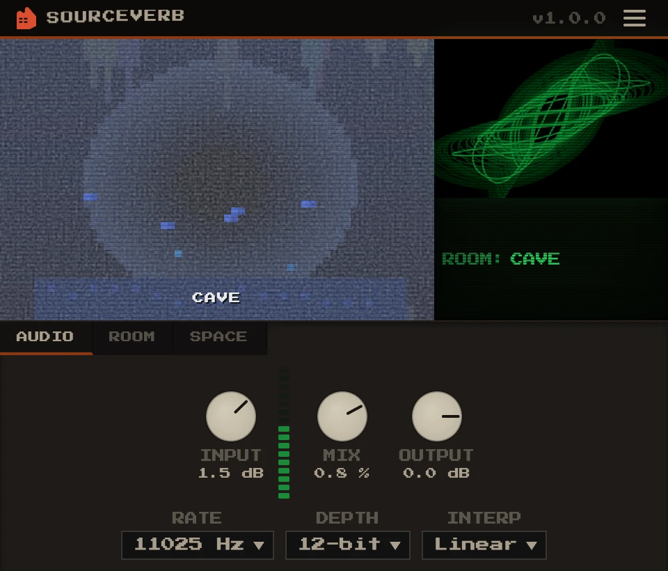 sourceVerb's interface.