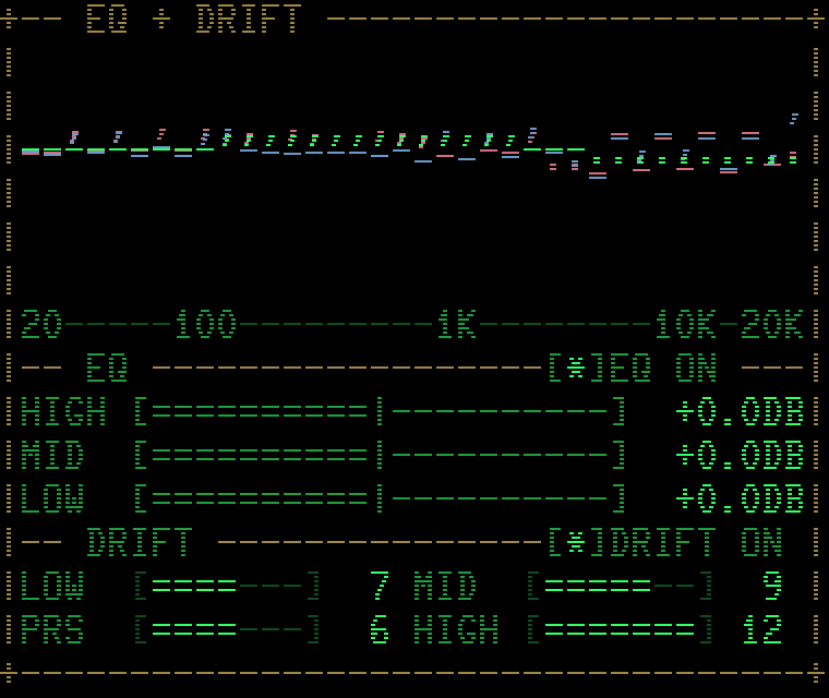 Master Sauce's interface.